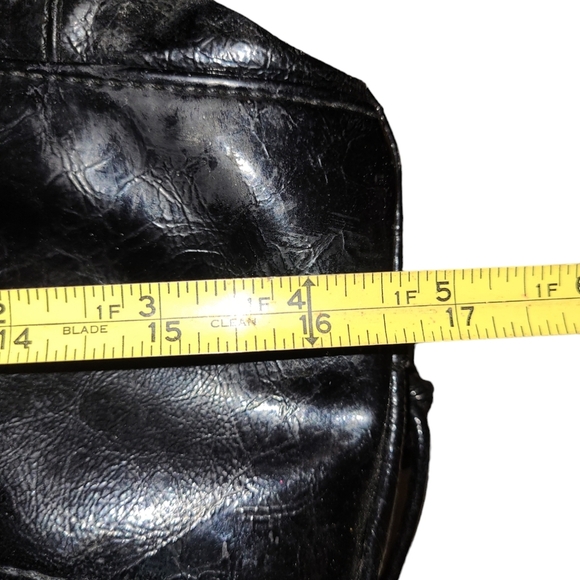 Purse flower and bling black and white Zebra Animal Print - Picture 5 of 7